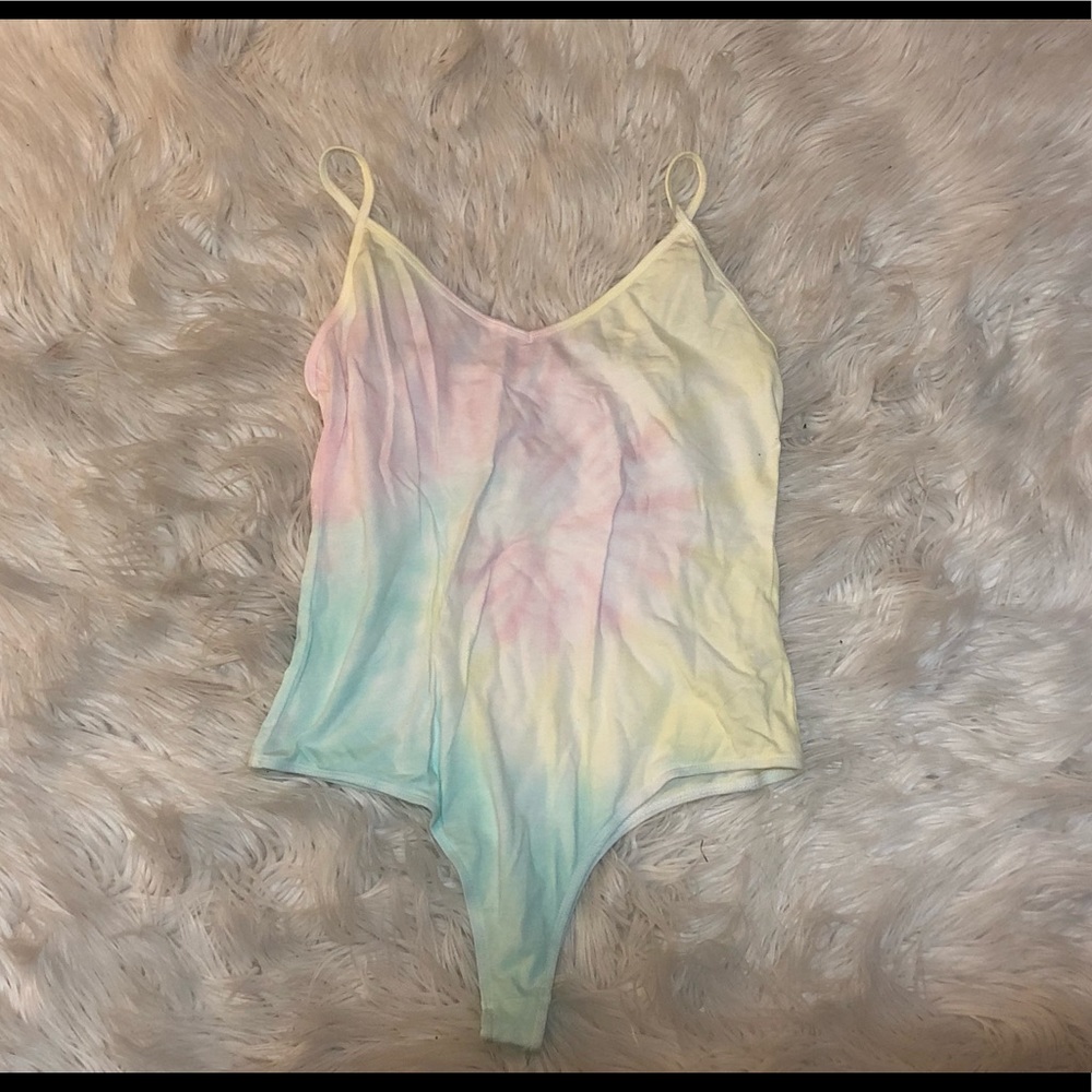 Tie dye bodysuit
